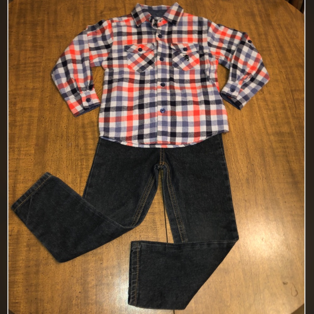 “English Laundry” Matching Set..Size 4T